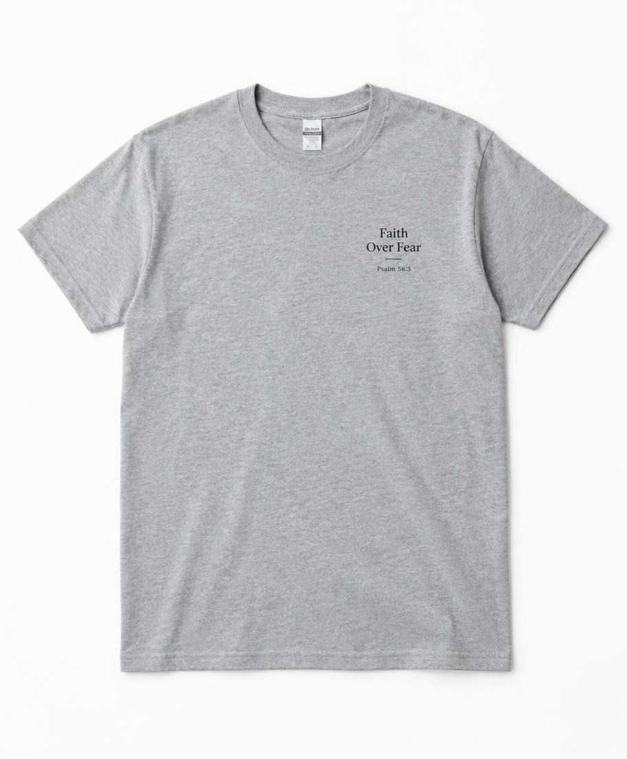 Faith Over Fear Classic Cotton T-Shirt